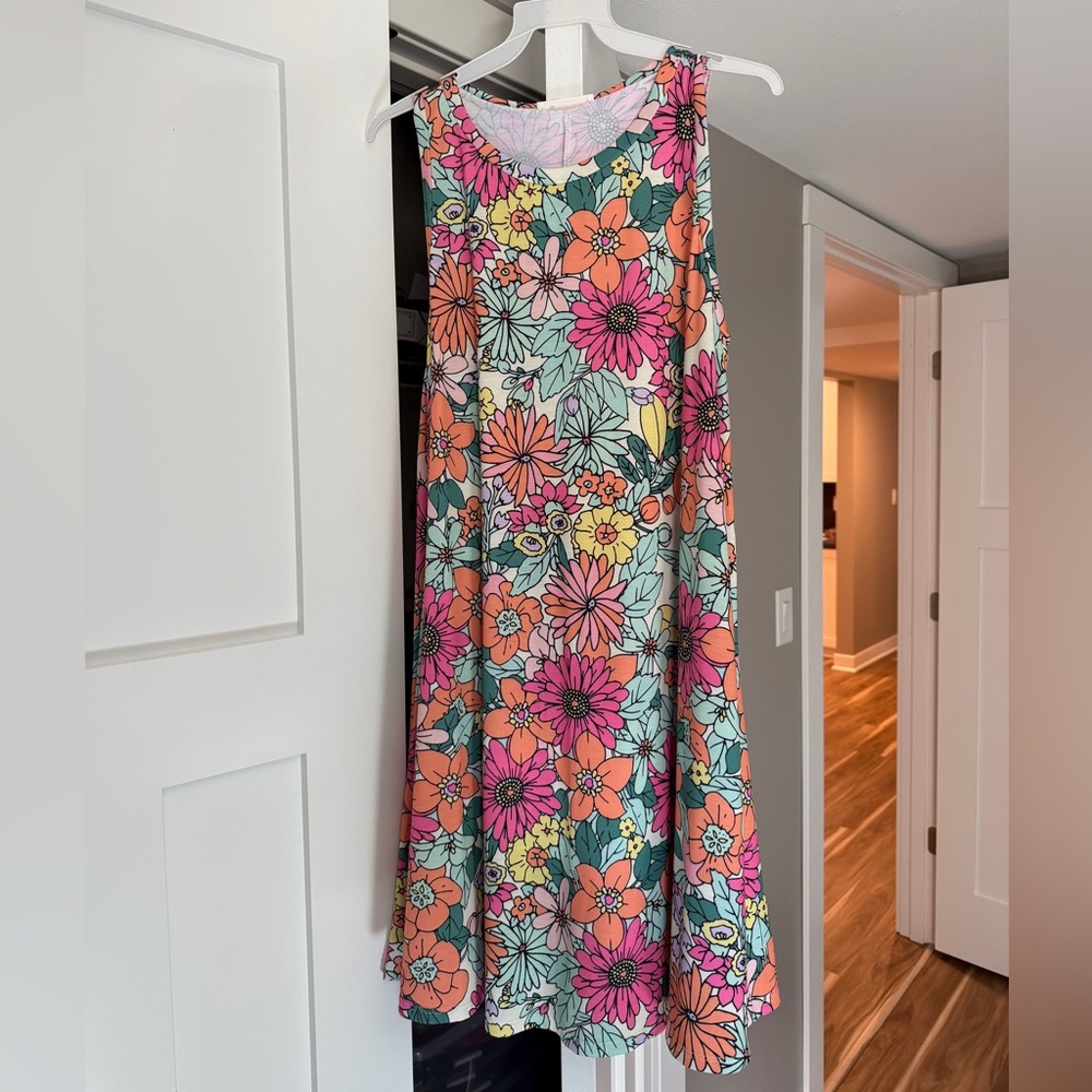 Summer Floral Print Dress